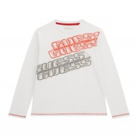 Детска блуза с дълъг ръкав Guess