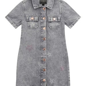 Детска дънкова рокля Guess