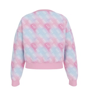 Детска блуза с дълъг ръкав Guess